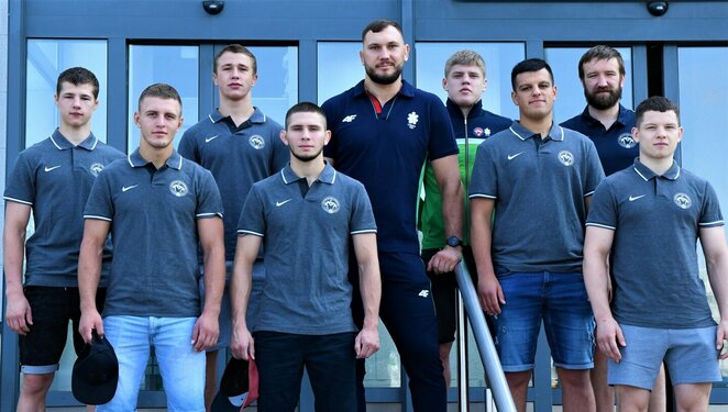 Mantas Knystautas išlydėtas į Tokijo olimpiadą | Valdo Malinausko nuotr.