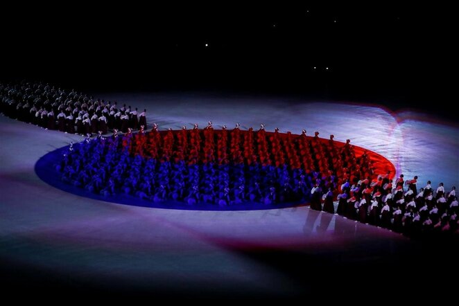 Pjongčango olimpiados atidarymo ceremonija | Scanpix nuotr. Pjongčango olimpiados atidarymo ceremonija | Scanpix nuotr.
